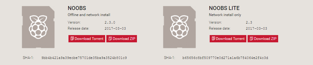 Prepare New SD Card For Raspberry Pi OS: Download NOOBS – azurecurve