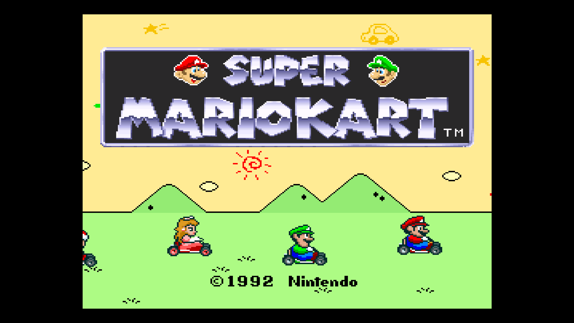 RetroPie - Mario Kart (SNES)